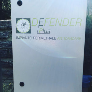 IMPIANTO ANTIZANZARE PERIMETRALE DEFENDER PLUS