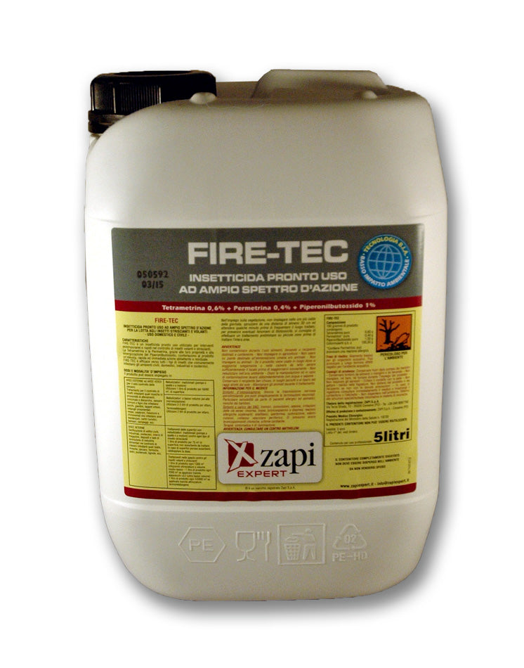 FIRE TEC - insetticida pronto uso diluito - tanica 5l