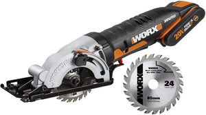 WORX WX527.2 SEGA CIRCOLARE AD IMMERSIONE A BATTERIA