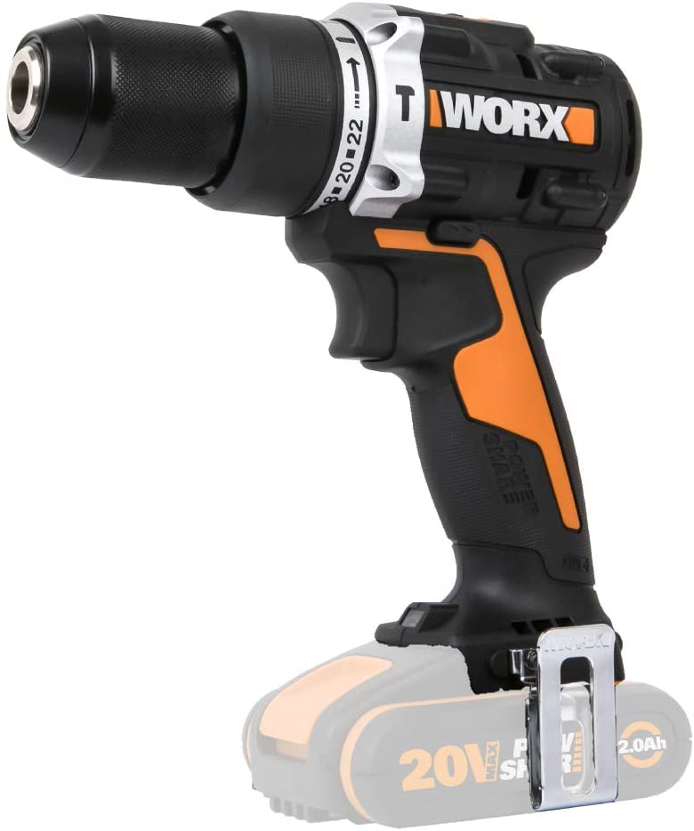 WORX WX352.9 TRAPANO A PERCUSSIONE BRUSHLESS - MACCHINA NUDA